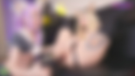 Purple Bitch/Ahri and Fox Girl vs Huge Dildo/fanart.jpg