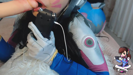 Emanuelly Raquel/1080p/ASMR COSPLAY DVA OVERWATCH BLOWJOB SO HOT_1080p.mp4