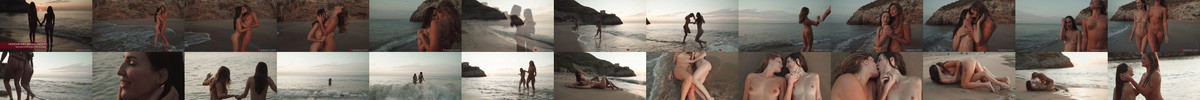 [Lesbea.com] - 2019.10.06 - Lilu Moon & Honour May - Sea sand and outdoor sex at sunrise (1080p).mp4 screencaps